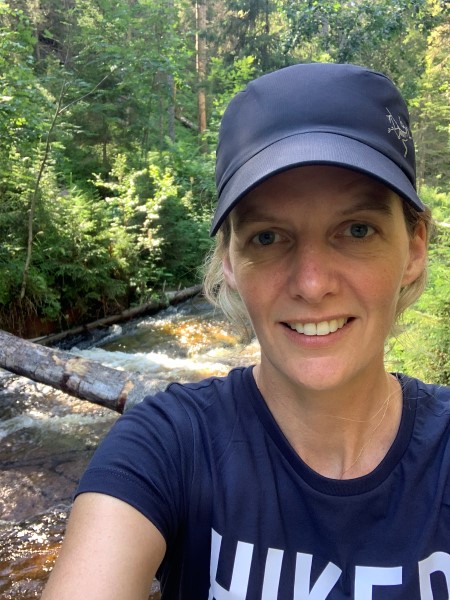 The joy of running in the green - Klara's way back